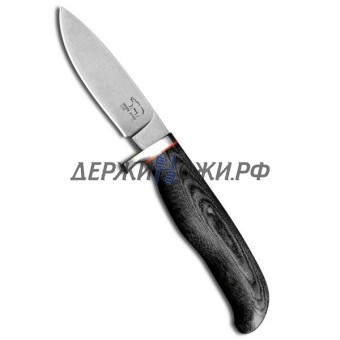 Нож Drop Point Hunter Black Micarta White River WR/DP-MCB